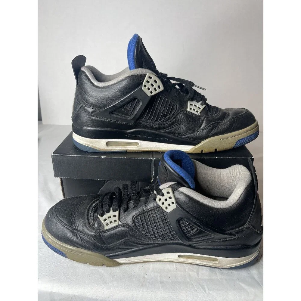 Jordan‎ 4 Retro Alternate Motorsport Black Blue 308497-006 Mens Size 12